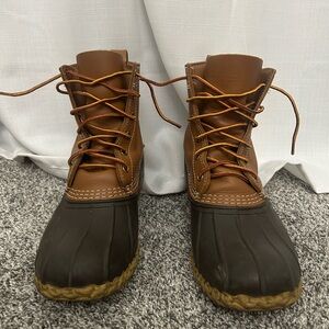 LL Bean duck boots